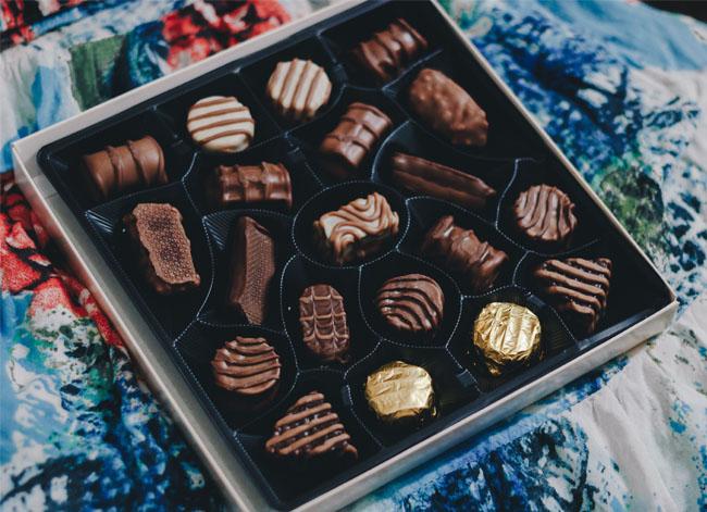 Photo of a box of chocolates